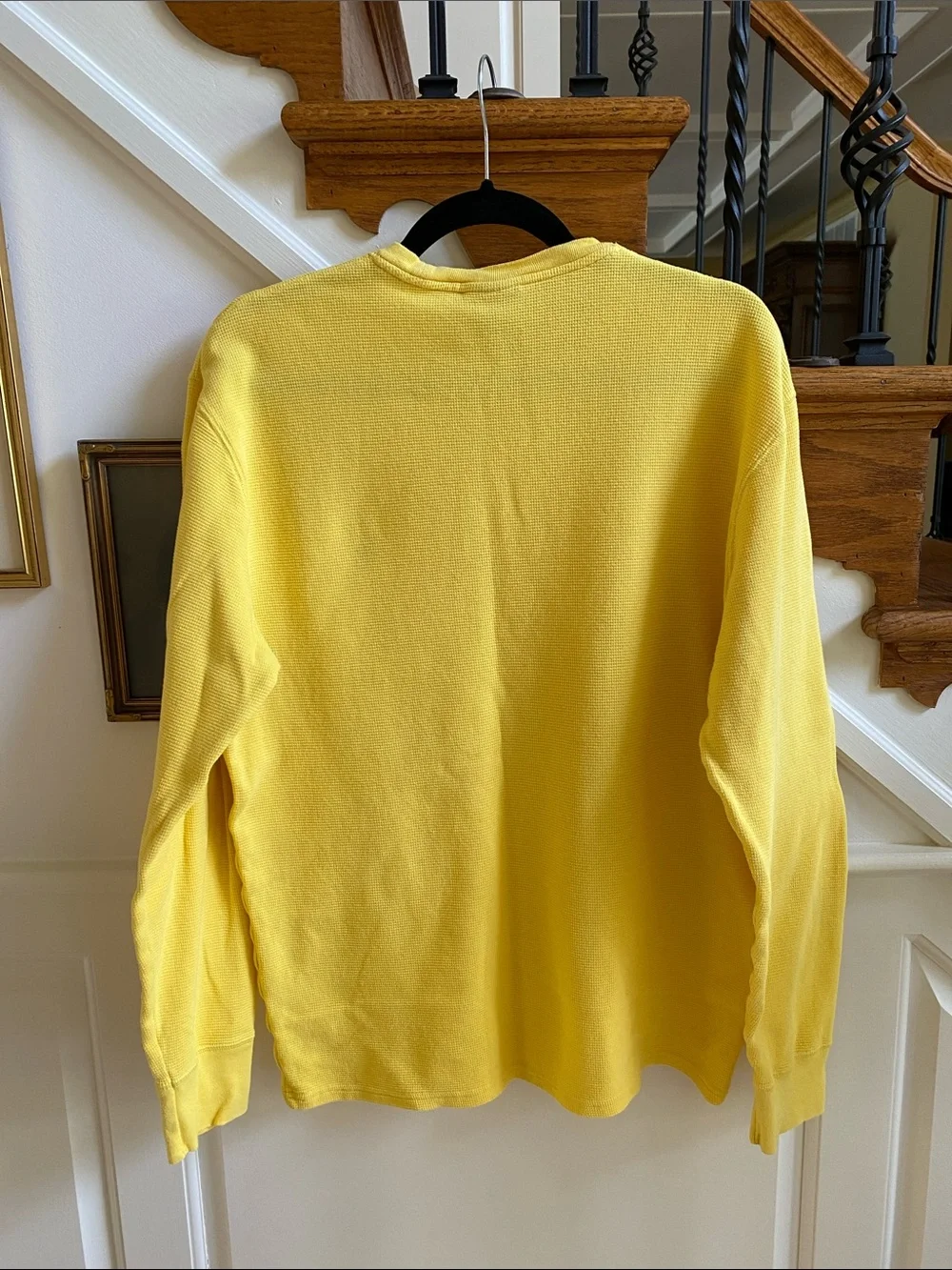 POLO RALPH LAUREN Cotton Thermal Long Sleeve Shirt
